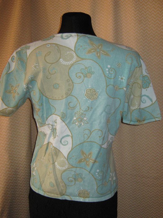 NEUw * Ausgefallen * edel * Perlen * Pailletten * Stickerei * Paisley * Halbarm * Strick- Pullover 