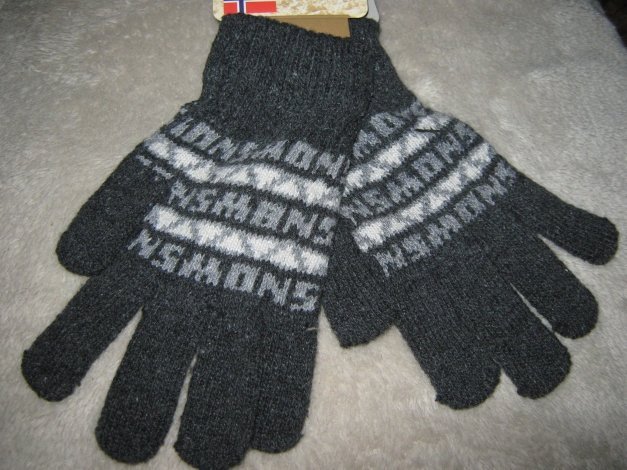 NEU mit ETIKETT * Modern * stylisch * Herren oder Damen * Unisex * Norweger * Look * Fein- Strick * Finger * Handschuhe 