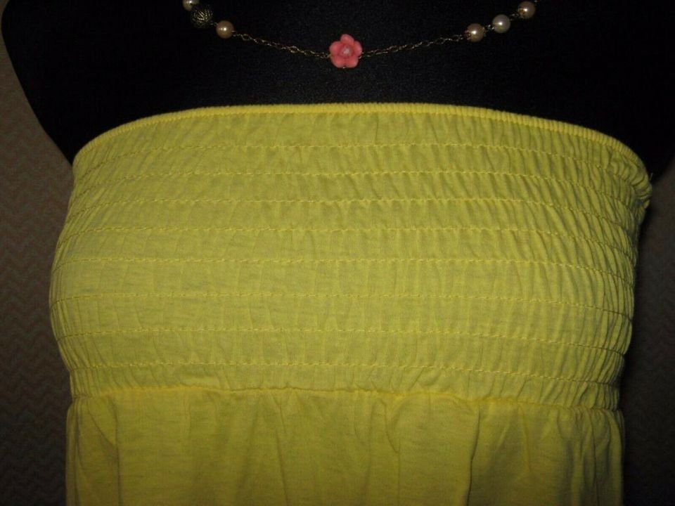  NEU * Trägerlos * Baby- Doll * Bandeau * Top * T- Shirt 