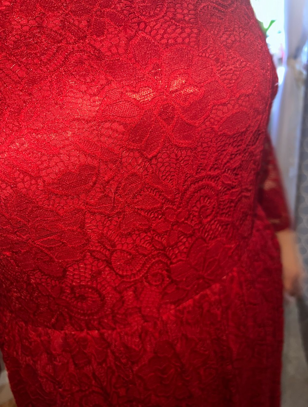 Rotes Abendkleid