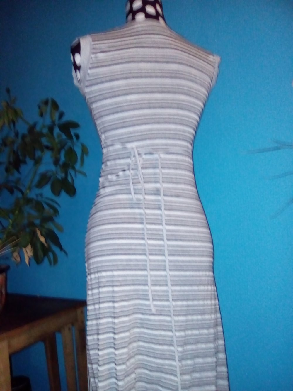 Kleid mit Streifen Größe 38