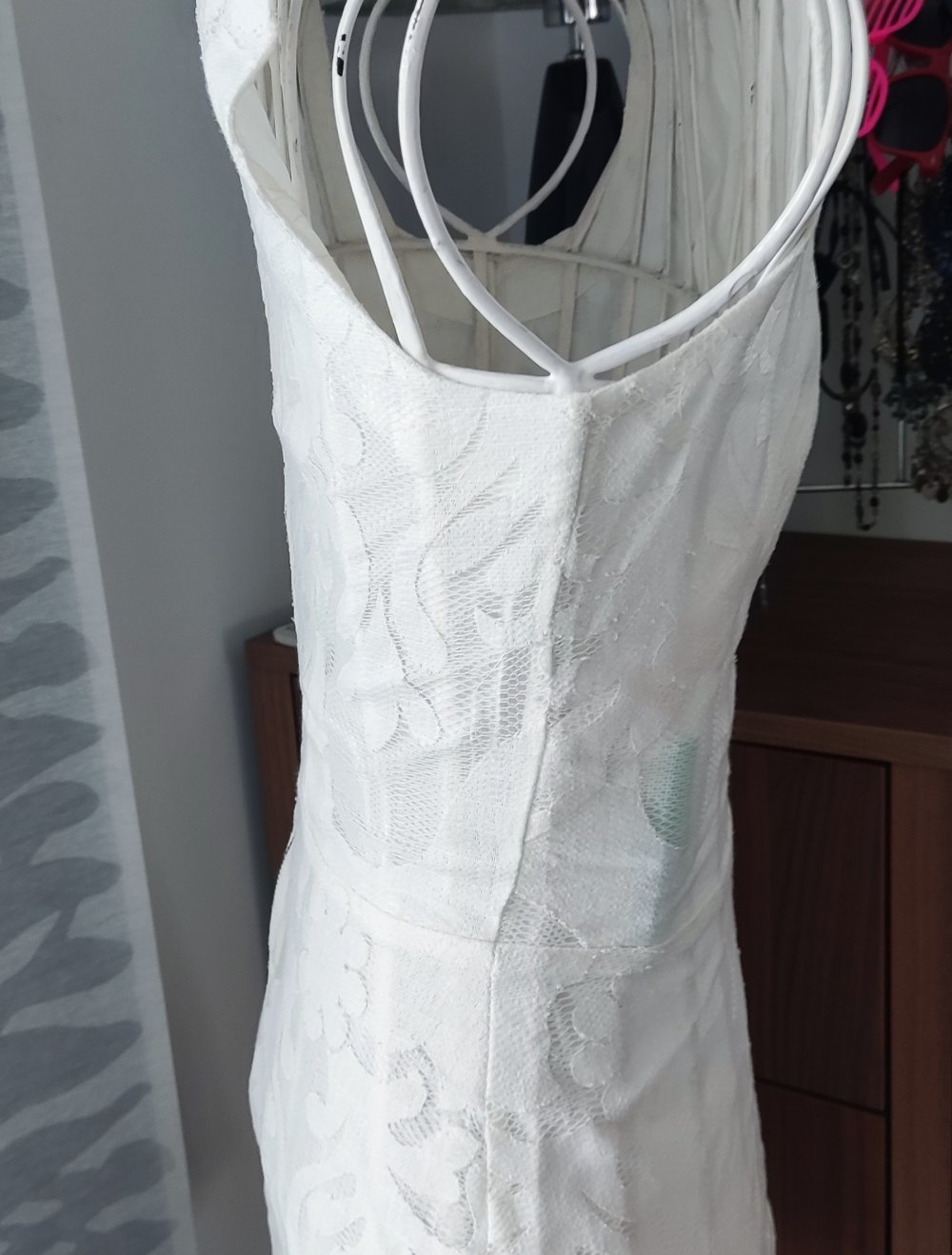 Sommerkleid Weiss H&M 36