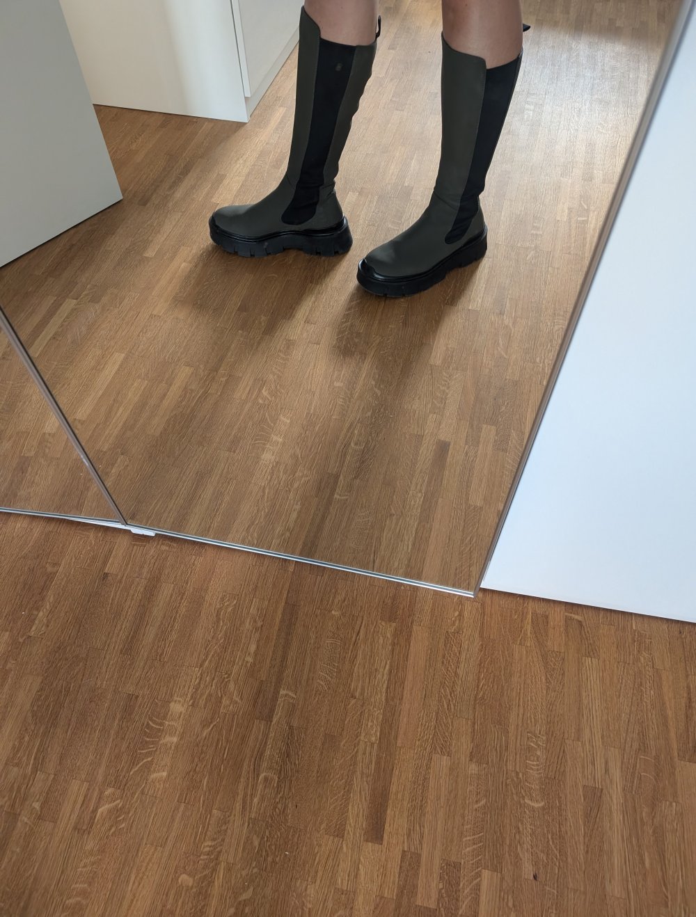 Tamaris Combat Stiefel 40 oliv