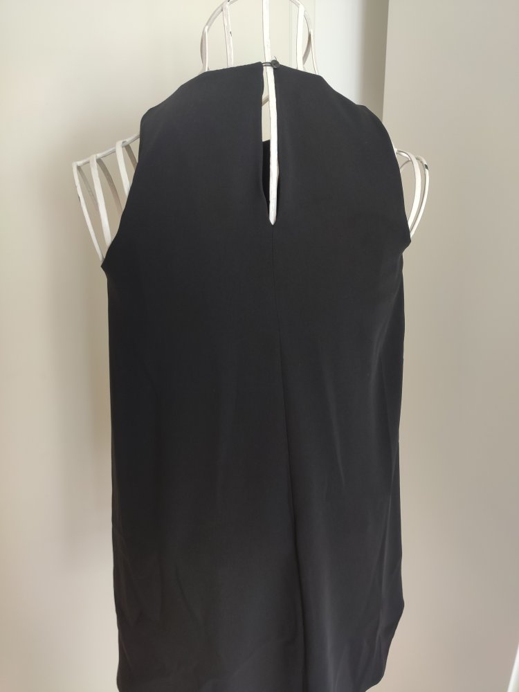 Schwarzes Zara-Kleid S