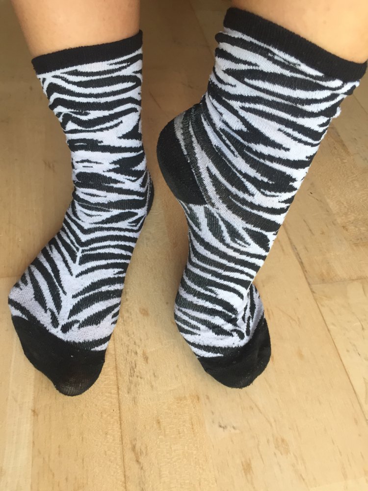 Zebrasocken