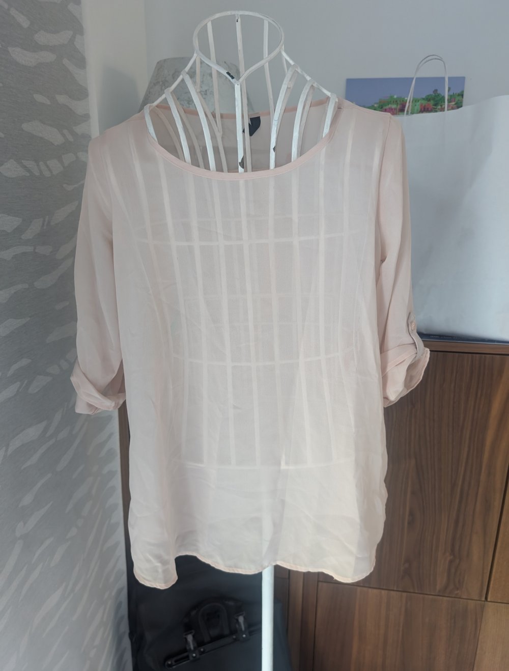 helle transparente Bluse Vero Moda M