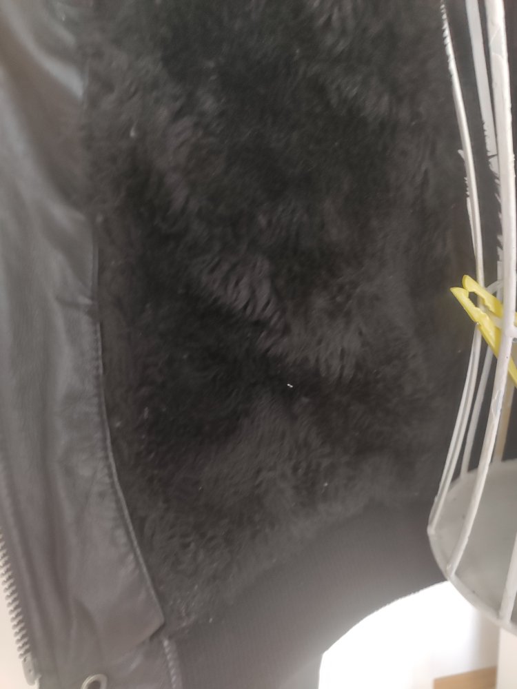 Echtlederjacke Zimtstern M 