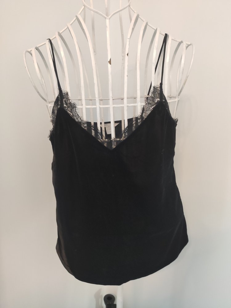H&M Träger Samt top 38