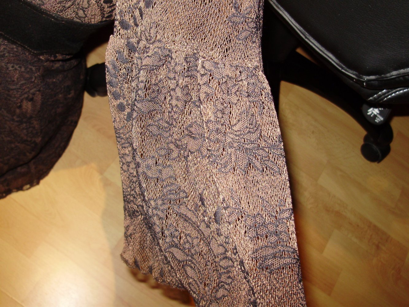 Container Kleid Spitze ausgefallen 3/ 4 Ärmel S