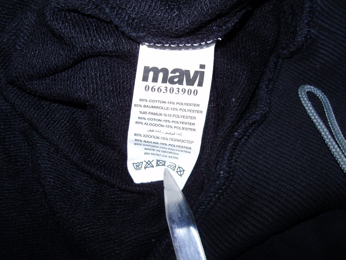 Mavi Sweat schwarz Print M