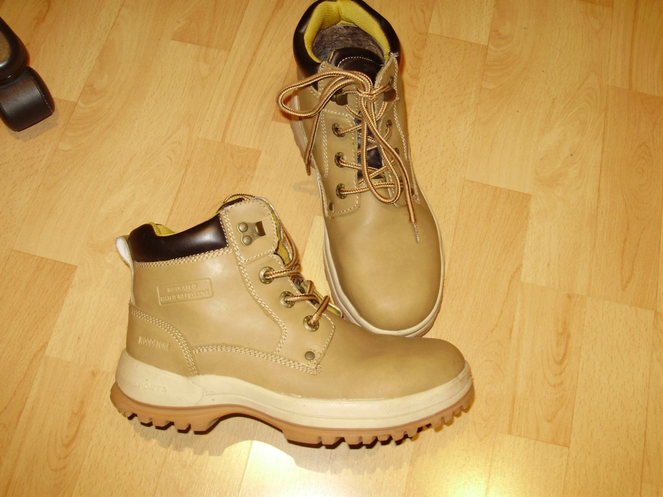 Woodstone Stiefel warm braun Gr 40