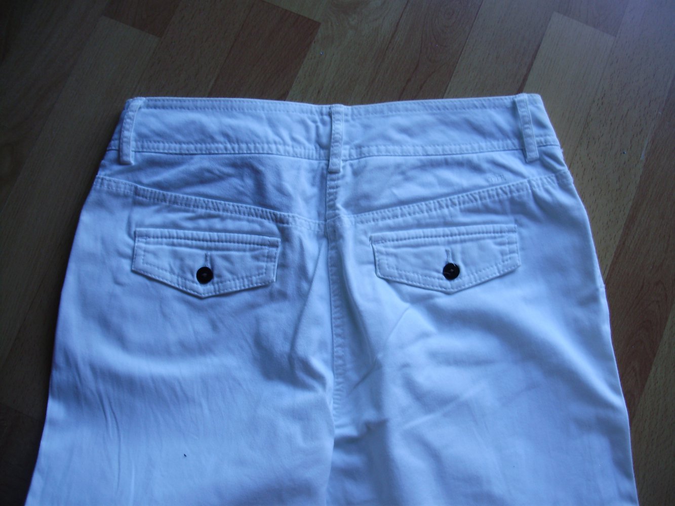 Tommy Hilfiger Hose 7/8 Länge weiß Gr 6 M passend wie neu