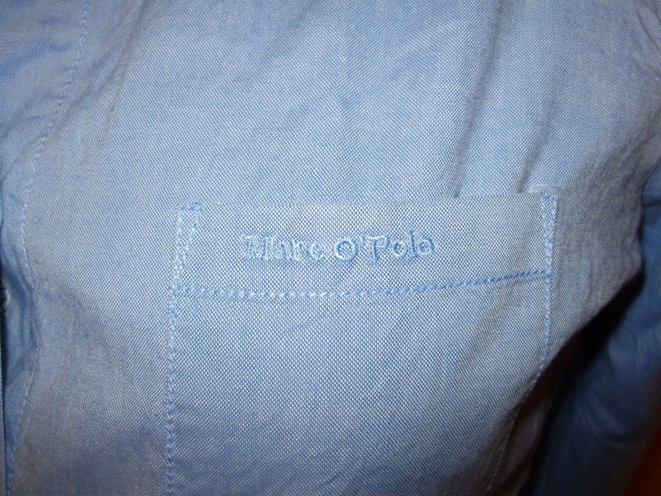 Marc O´Polo Bluse hellblau LA 100% BW 36