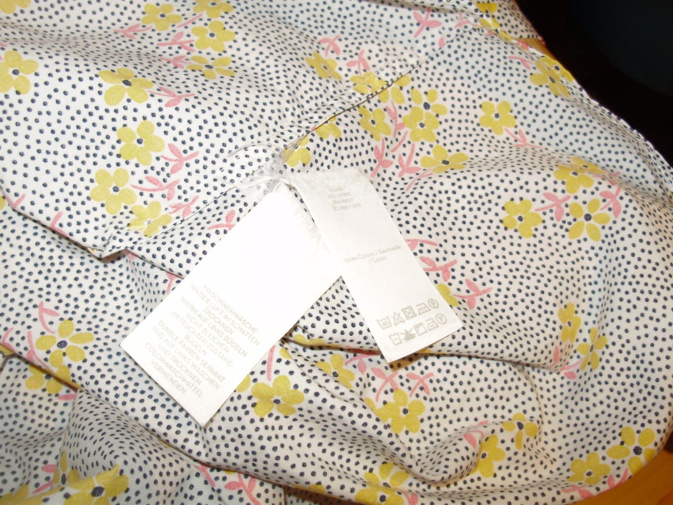 Boden Bluse LA hell Blumen 10R/6R = S