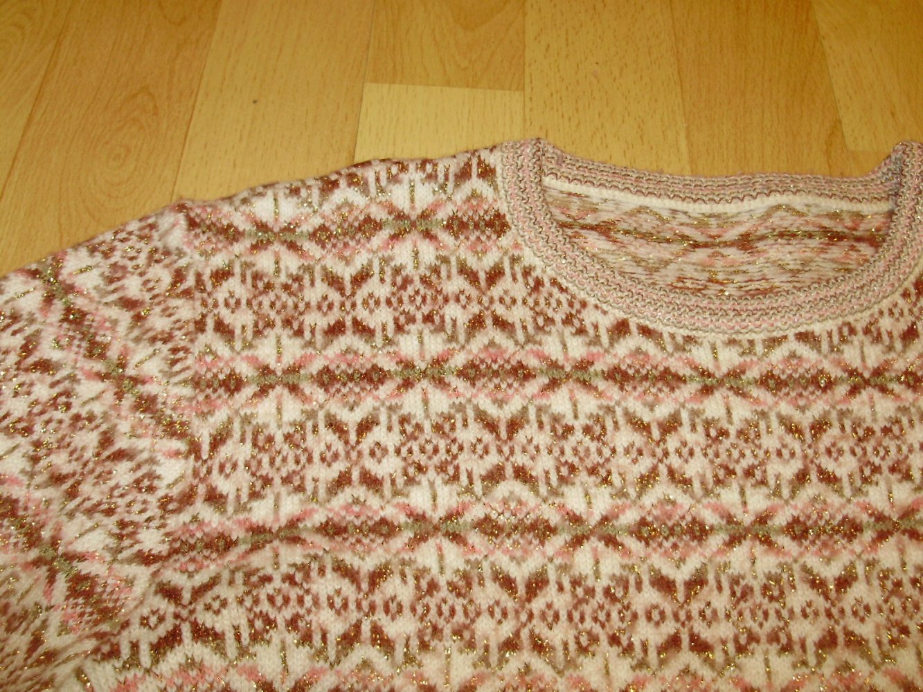 Pullover Muster wie Norweger M / S passend