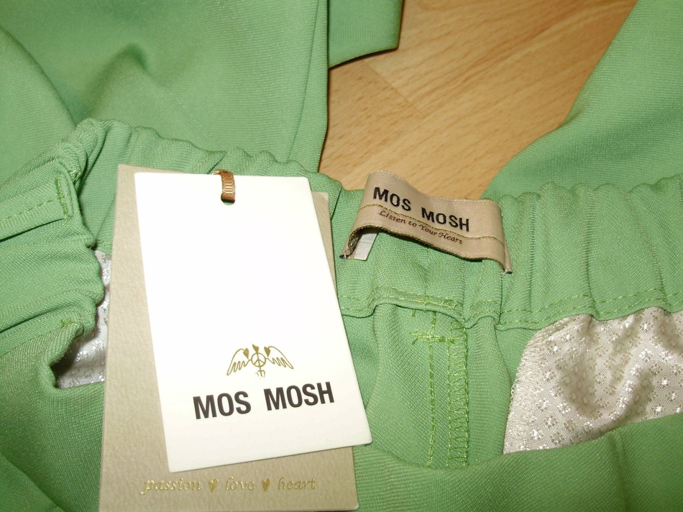 Mos Mosh Hose Bai Leia Pant forest green 38 NEU