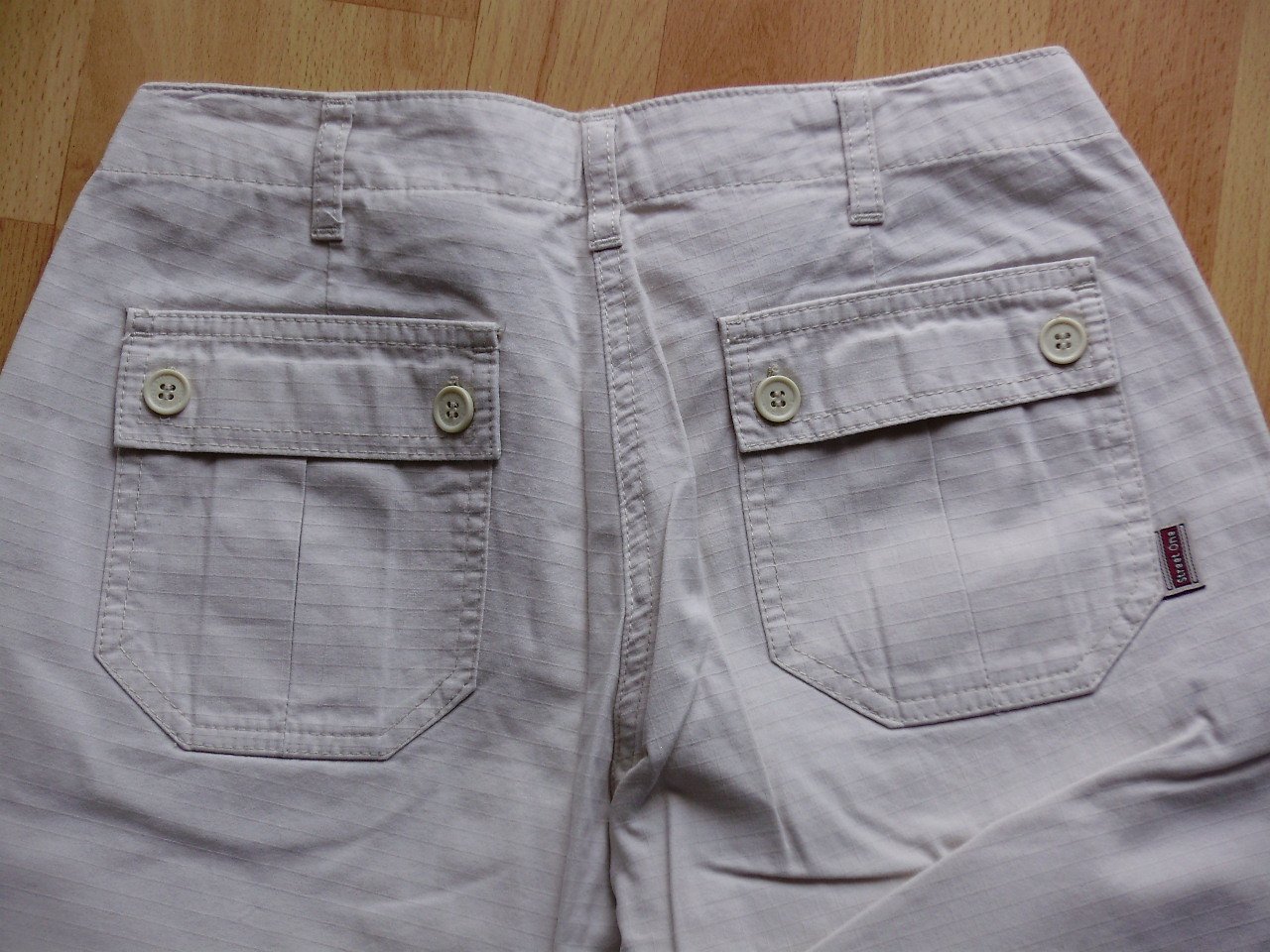 Street one Hose beige hell Jan long weit 34 S