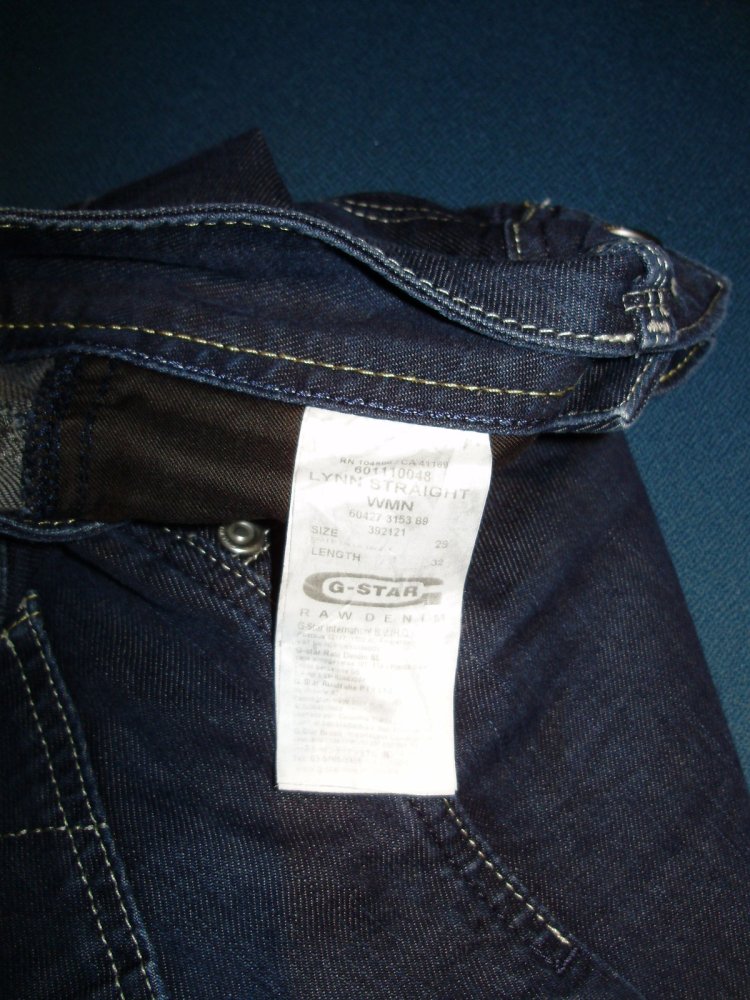 G-Star 3301 Jeans Hose dunkelblau 29 32
