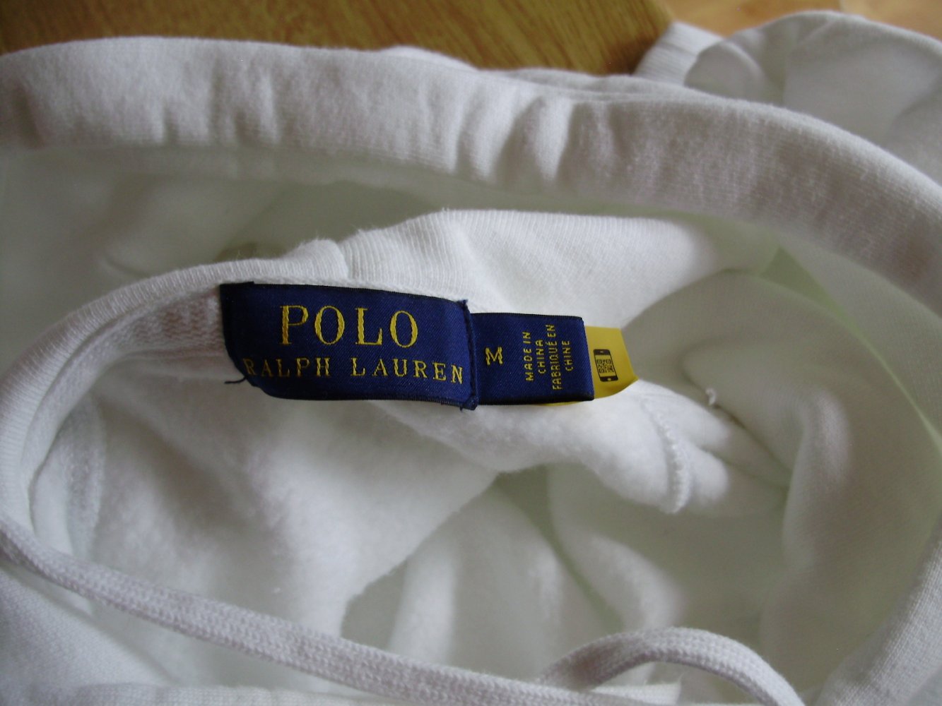 Ralph Lauren Hoodie Sweatshirt weiß M