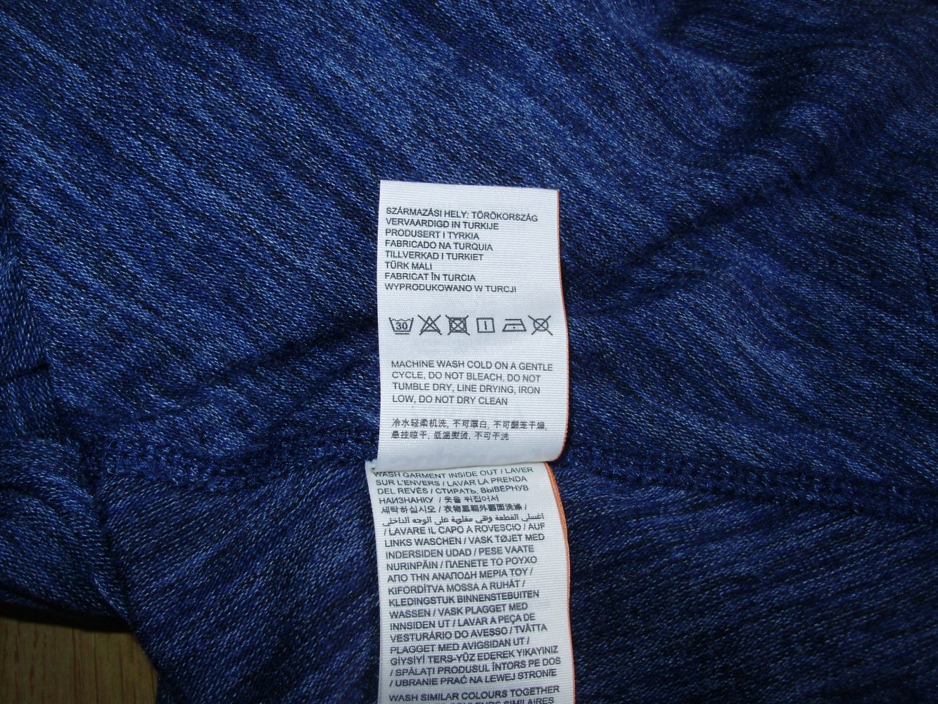 Superdry Kleid blau meliert Rock ausgestellt M