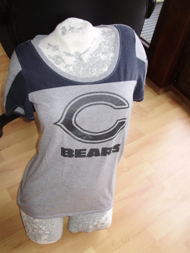 Nike Shirt grau NFL Chicago Bears Gr S