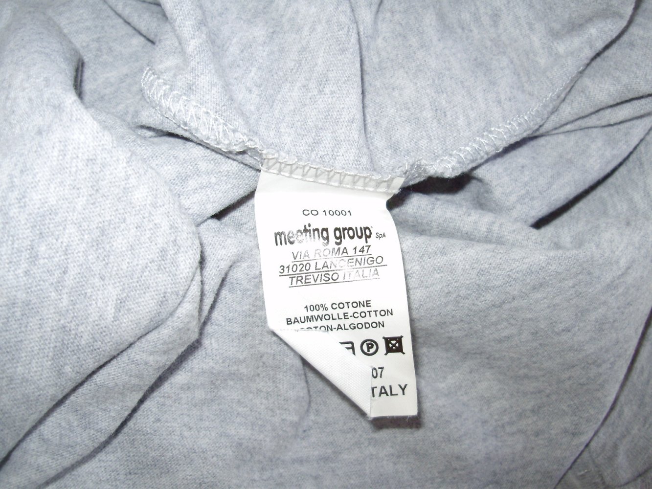 Shirt grau Print Rosen M