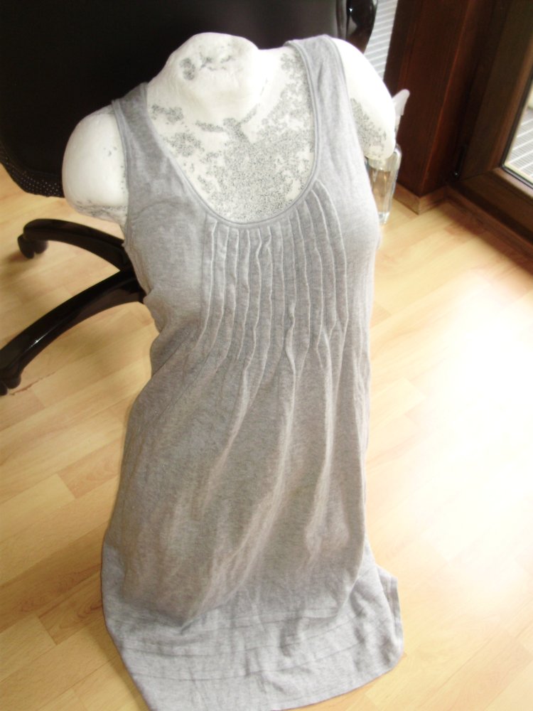 Marc O´Polo Kleid hellgrau ausgefallen organic Cotton S