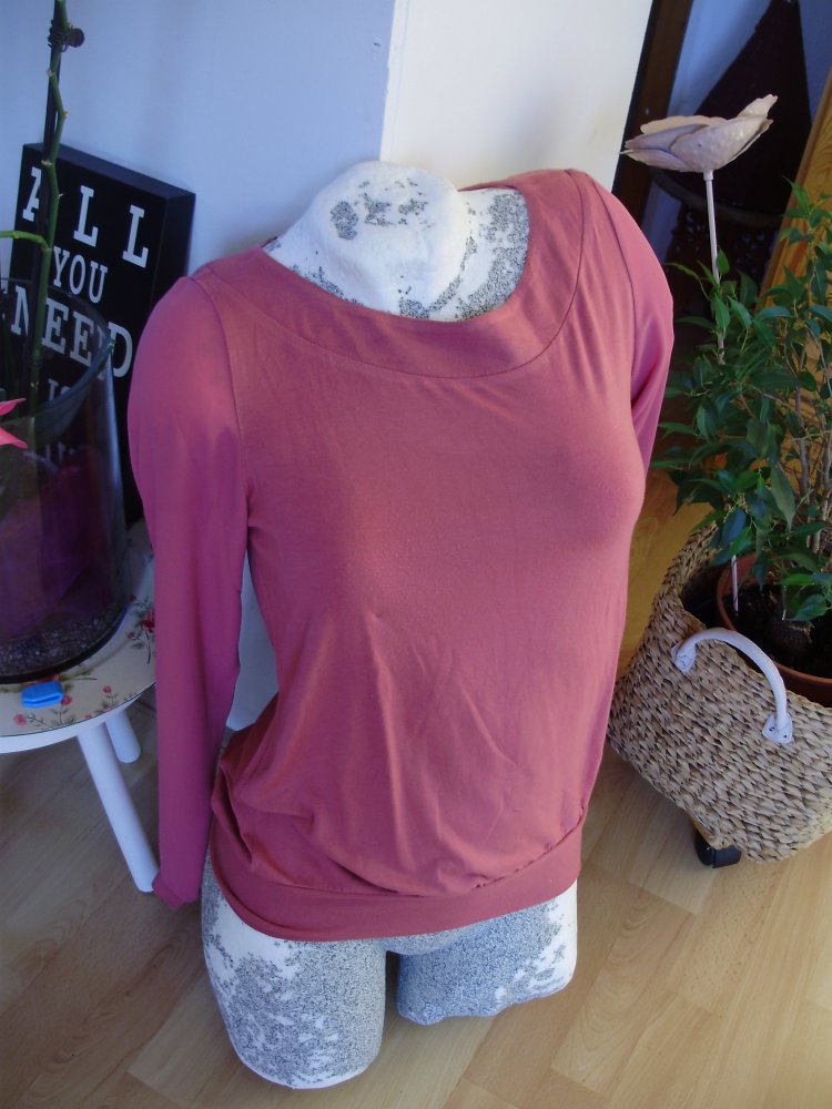Comma LA Shirt leicht edel altrose Gr 34 S