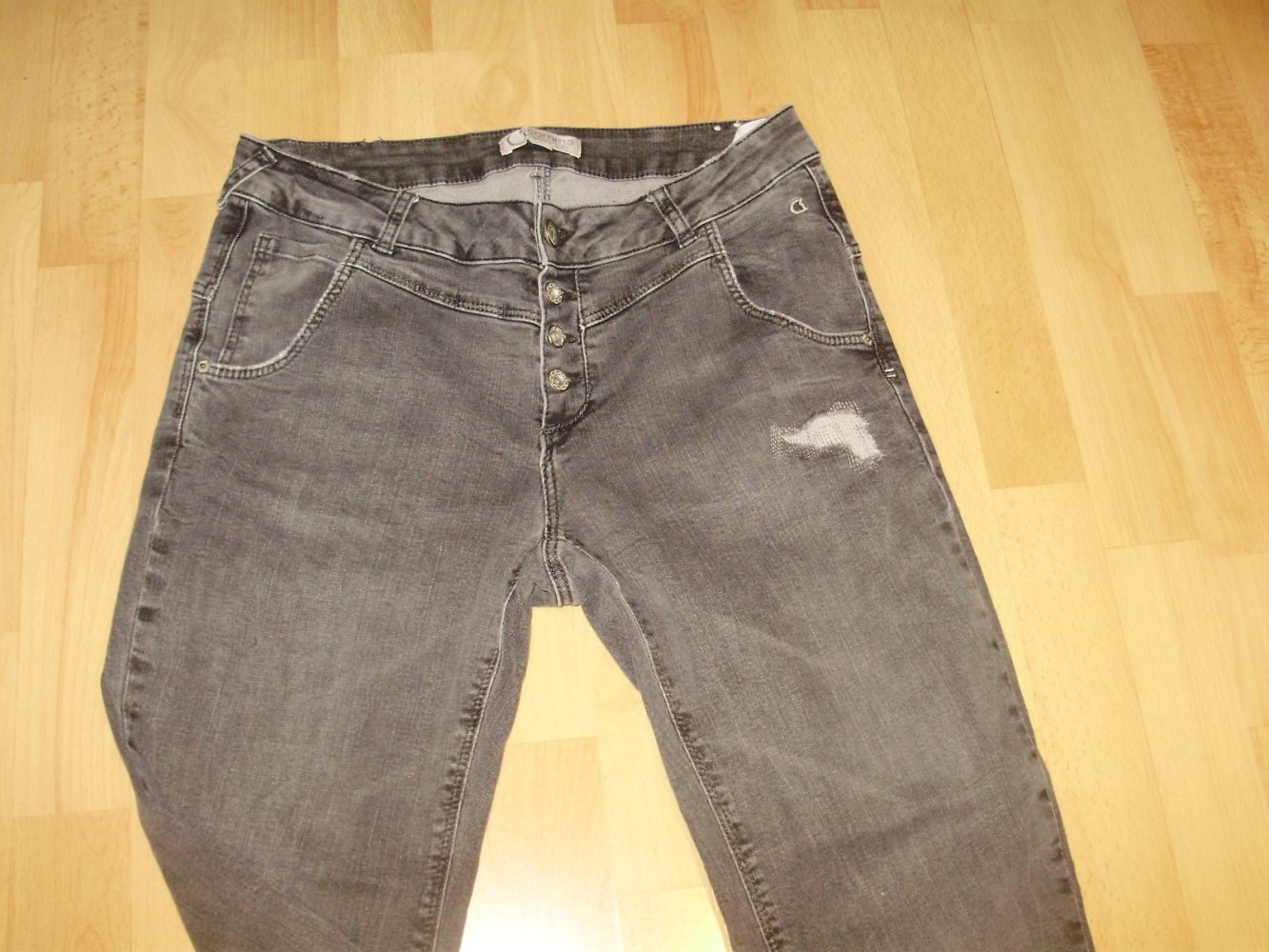 Comma Jeans grau Vintage 36 BW Elasthan