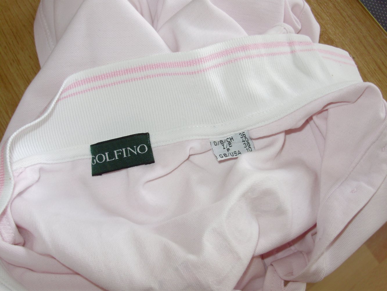 Golfino Poloshirt ärmellos zartrose Gr 36
