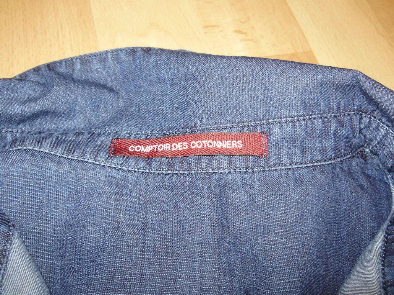 Comptoir des Cotonniers Jeans Bluse dblau S