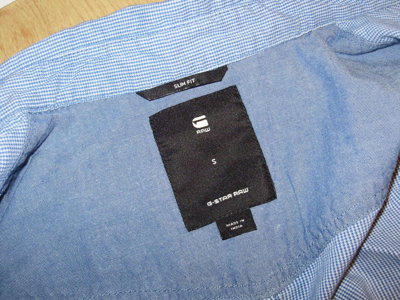 G-Star Raw Jeans Kleid blau Baumwolle S