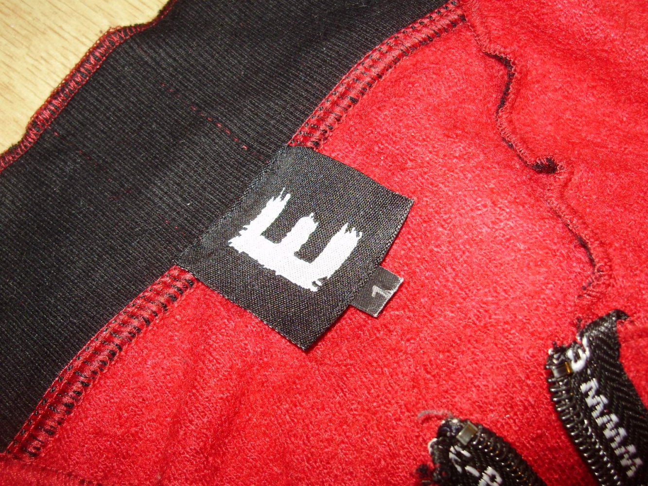 E Potempa DK Walkjacke rot ausgefallen S M