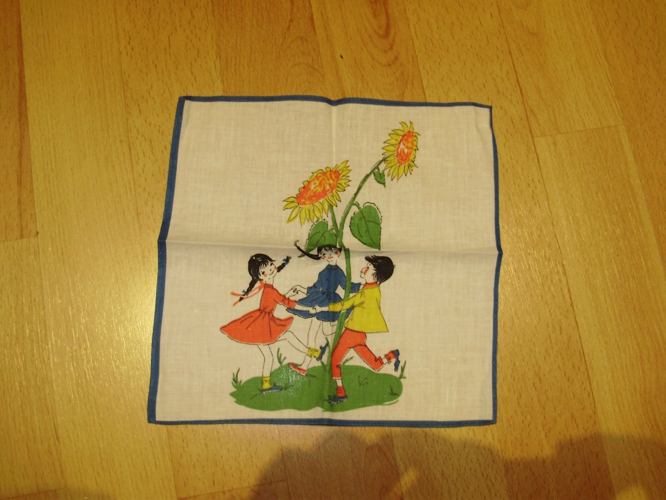 Taschentuch Kinder 50-er / 60- er Jahre NEU