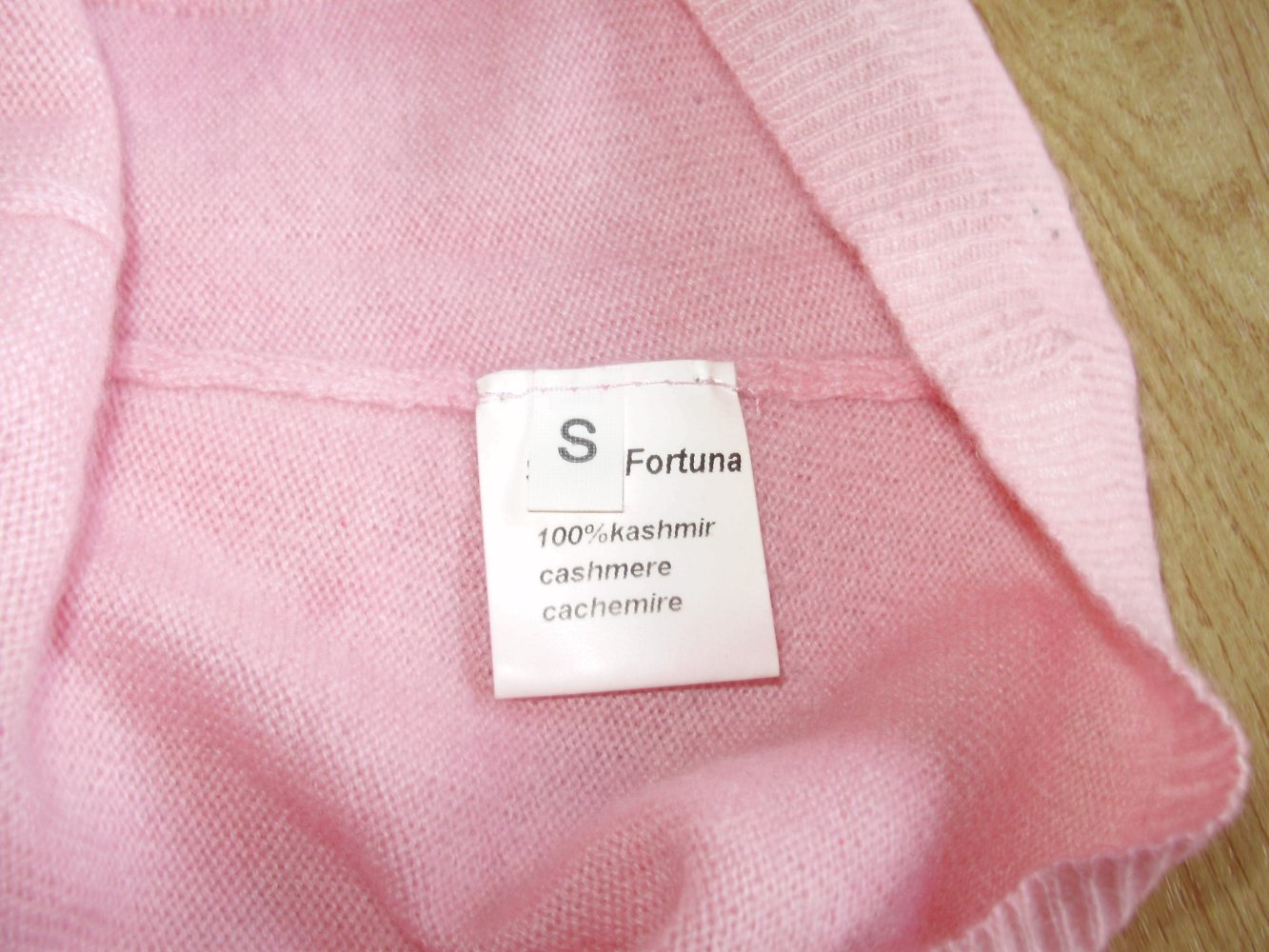 Sonia Fortuna Cardigan rose 100% Kaschmir S