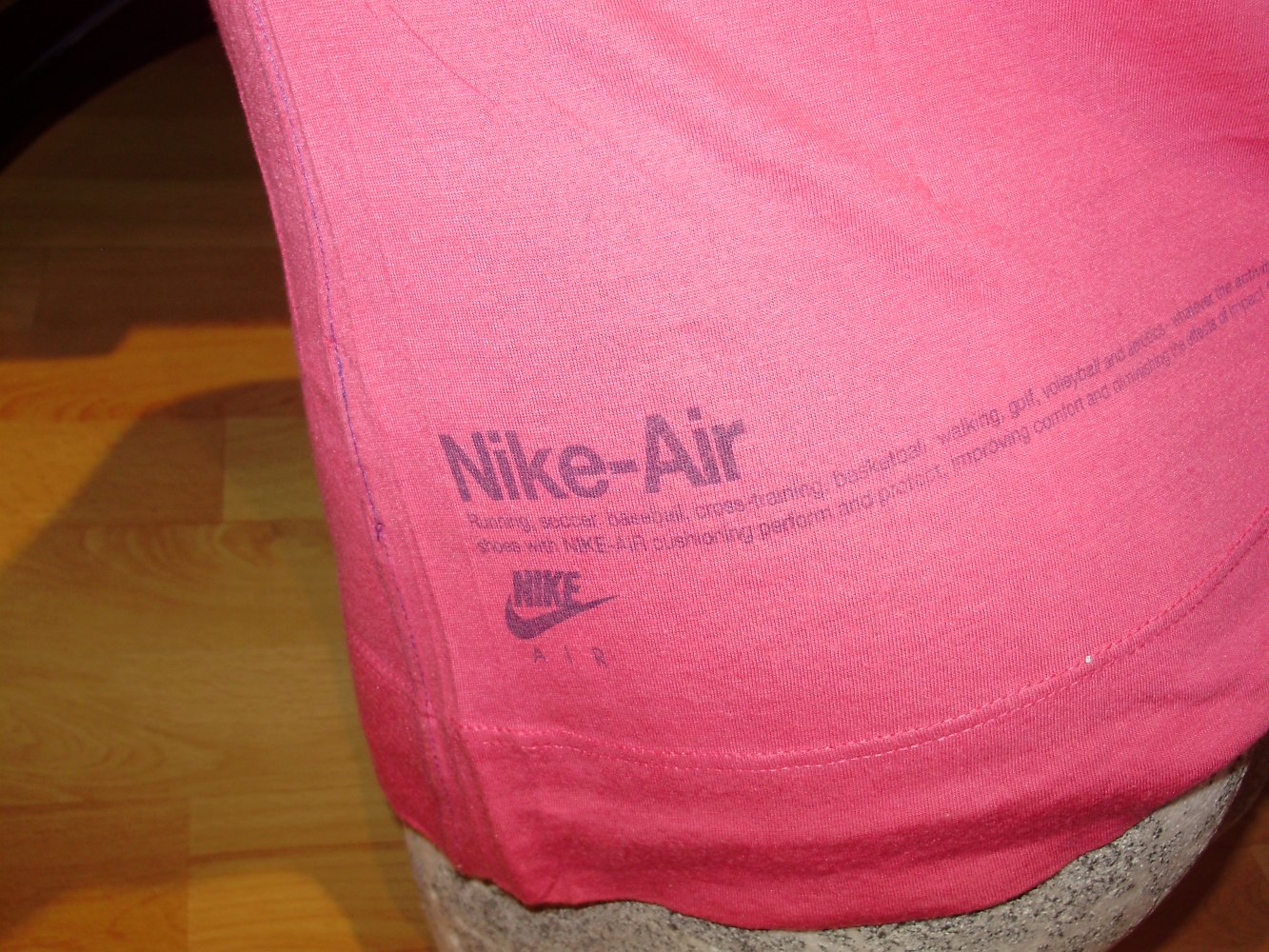 Nike Shirt pink lila Print Gr S passend