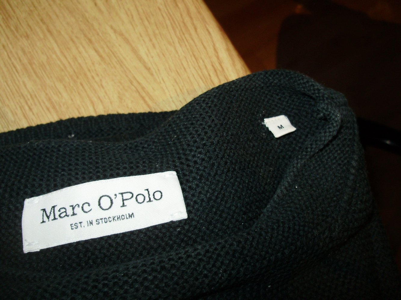 Marc O´Polo Pullover dunkelgrün 100% BW M