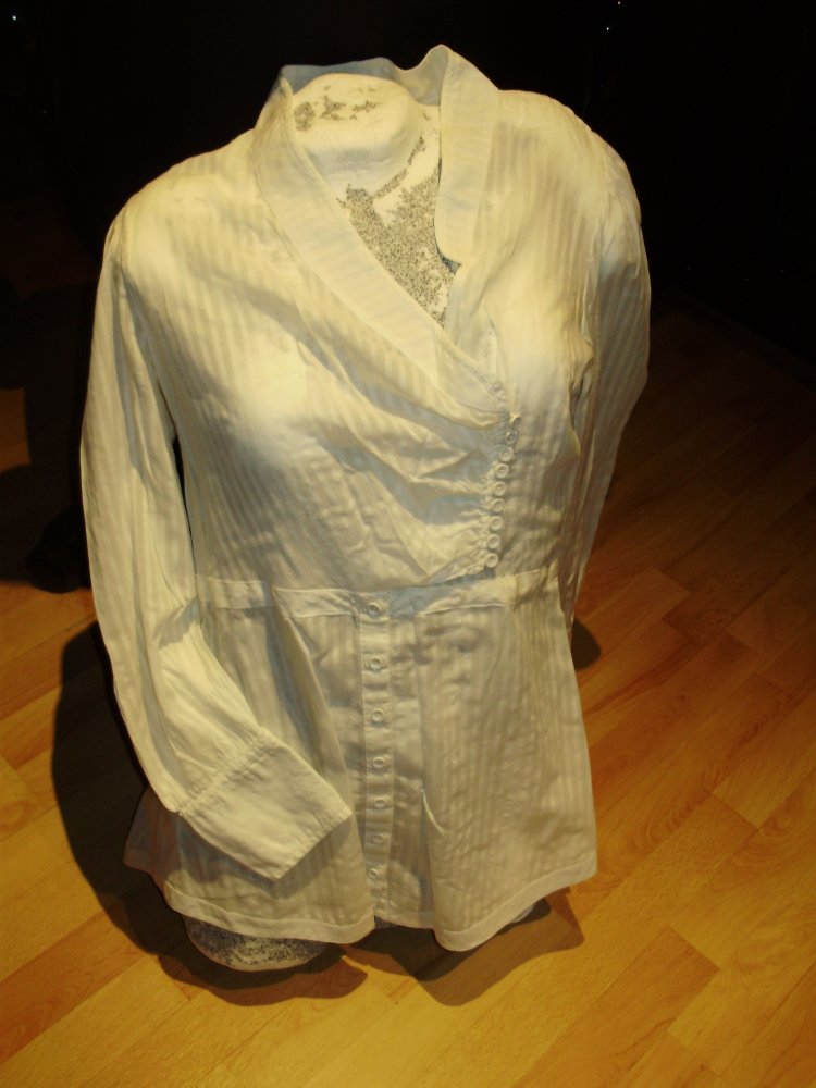 Twenty8Twelve Bluse ausgefallen weiß / creme Baumwolle 40