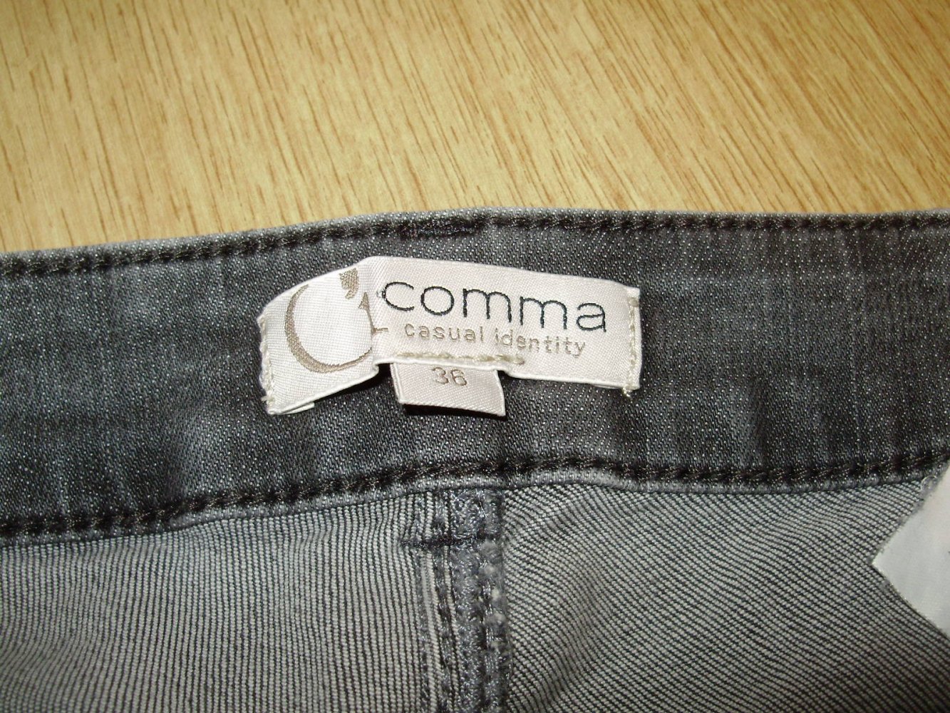 Comma Jeans grau Vintage 36 BW Elasthan