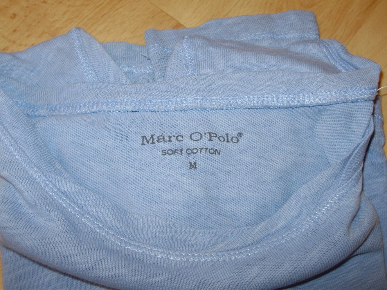 Marc O´Polo LA Shirt hellblau soft cotton M