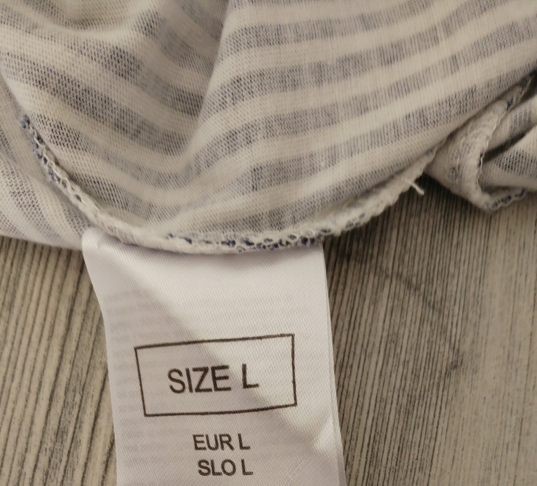 blau weißes Top