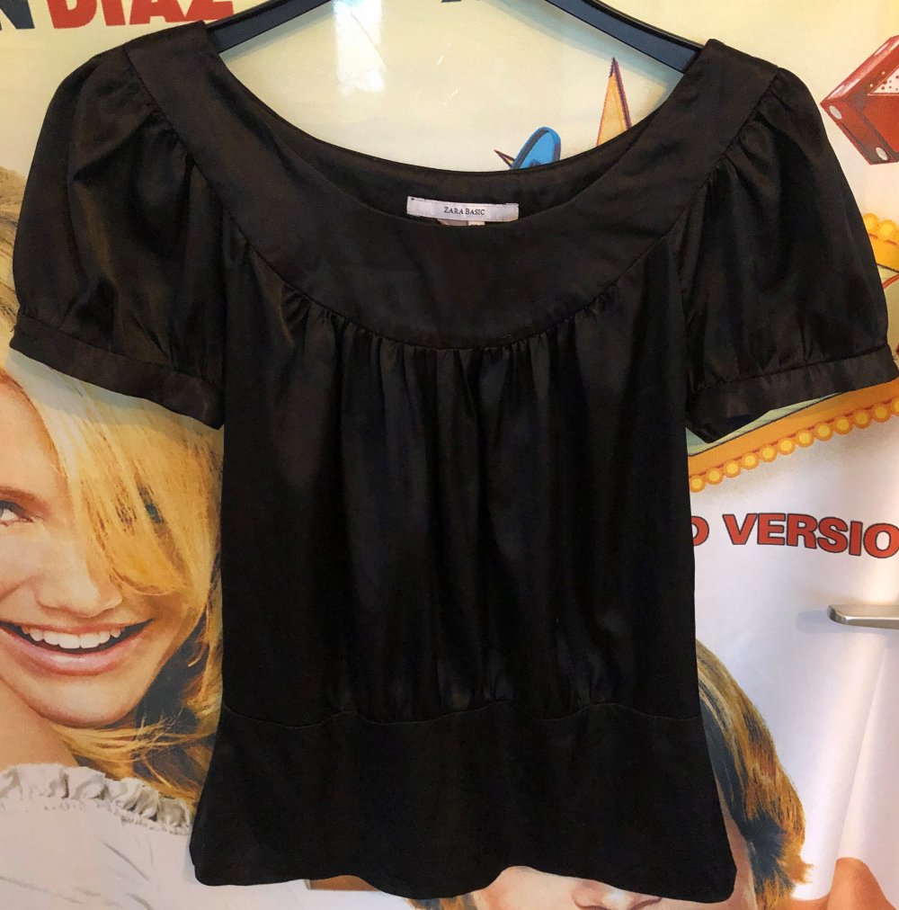 Bluse Damen Satin