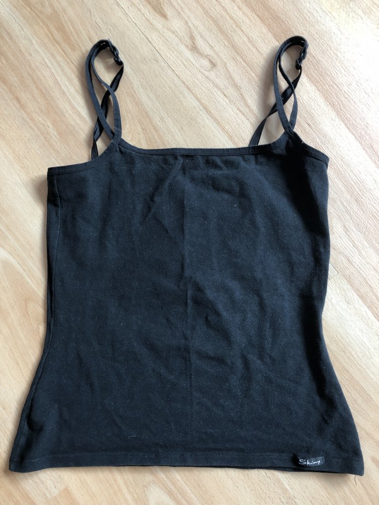 Top schwarz Damen