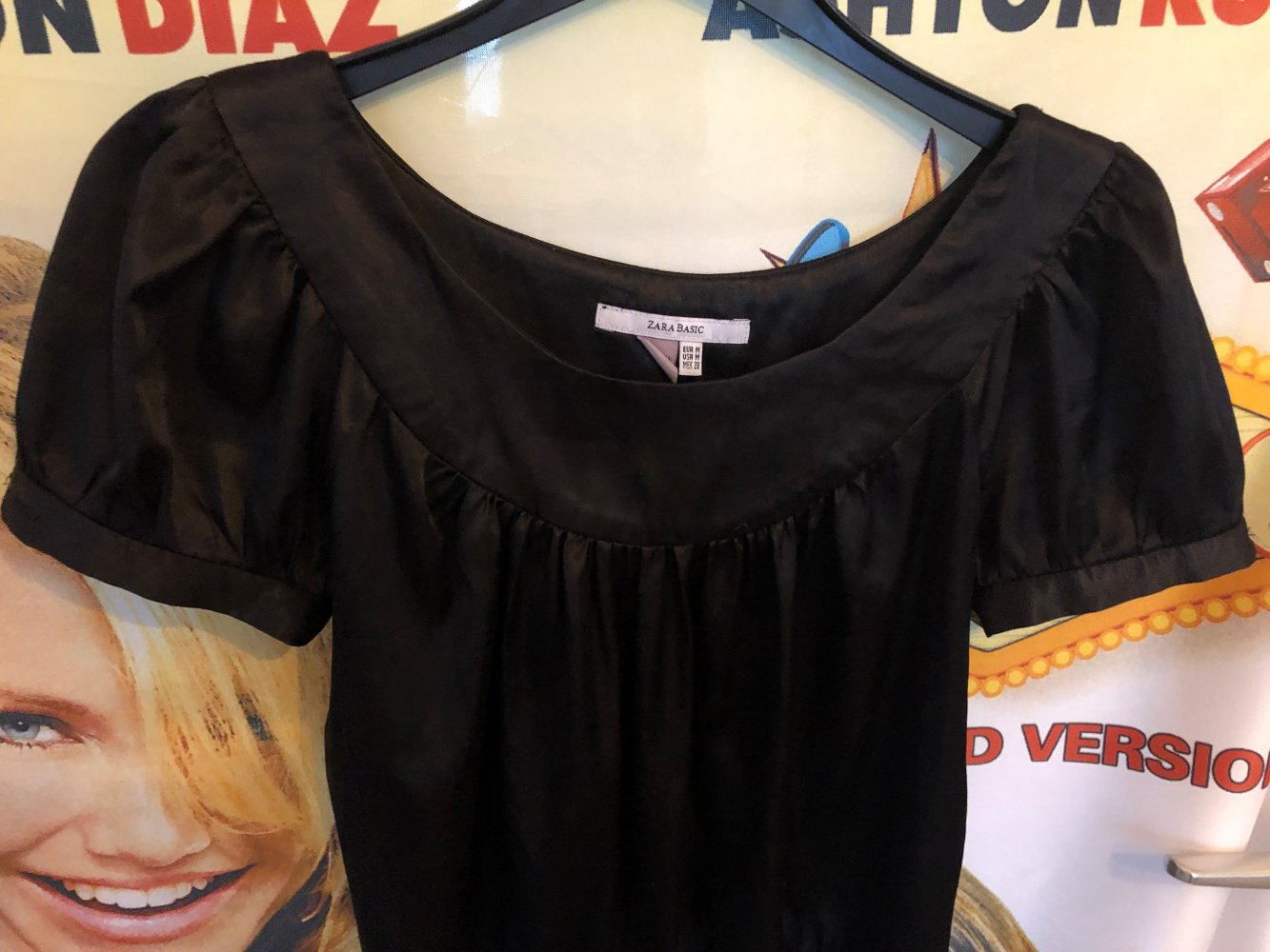 Bluse Damen Satin