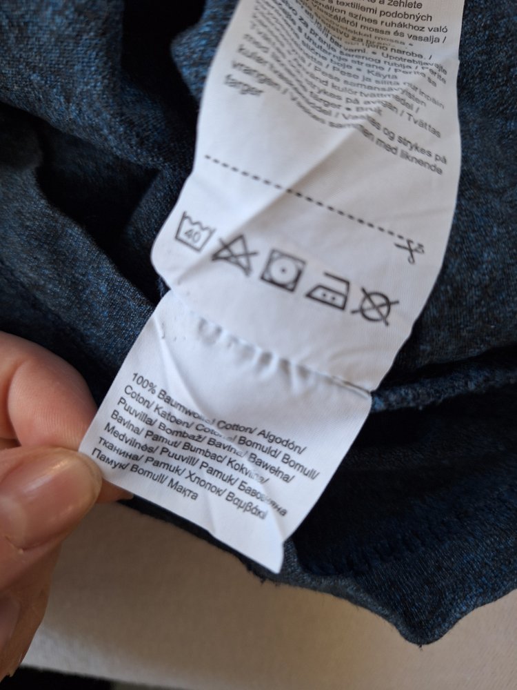 Dunkelblauer Langarmpullover Power 87 104/110