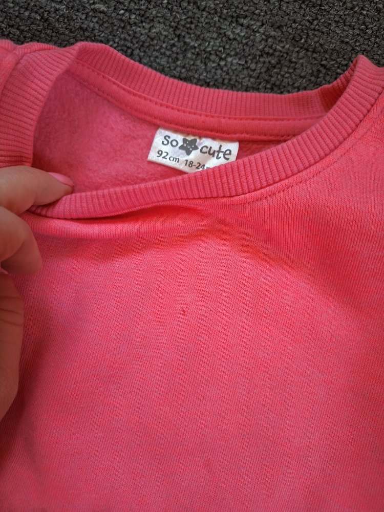 pinker Jogginganzug, Gr. 92