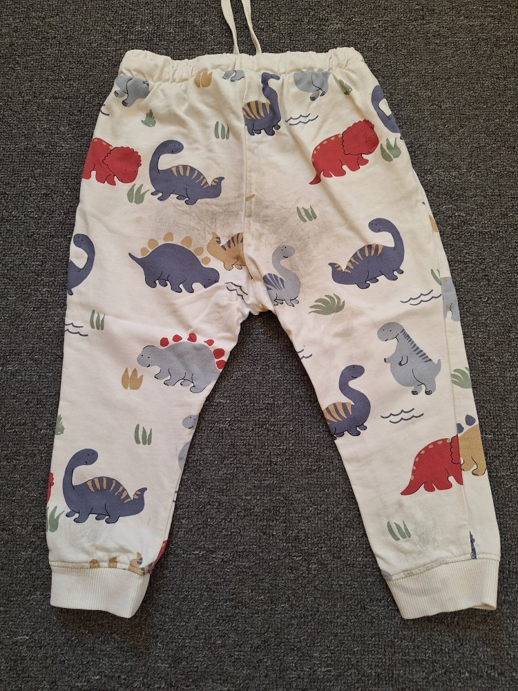 Bequeme Dino-Jogginghose, Gr. 92