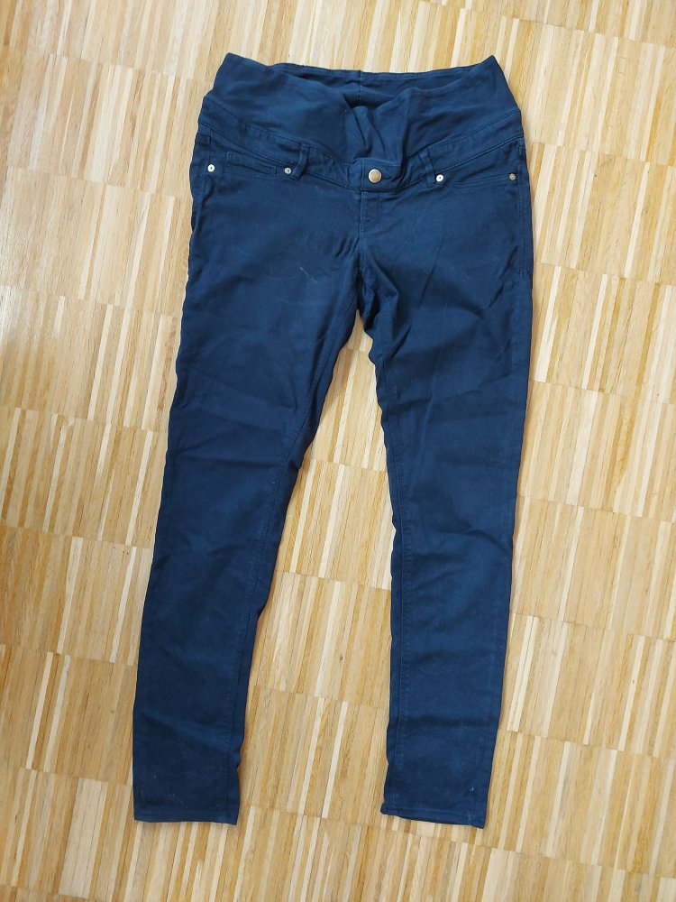 dunkelblaue Umstandshose / Umstandsjeans Gr. 42