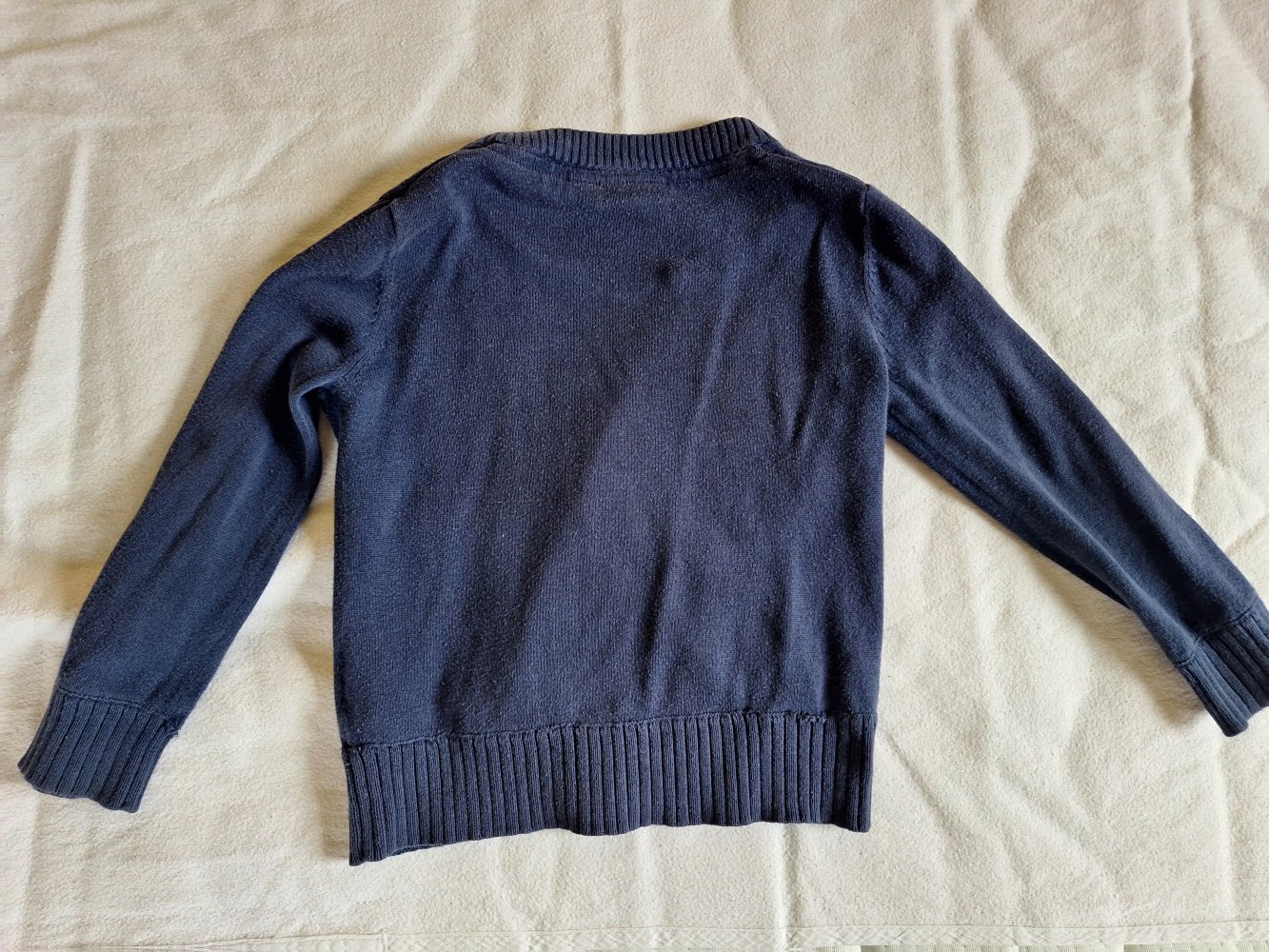 dunkelblaue Strickjacke von Mexx
