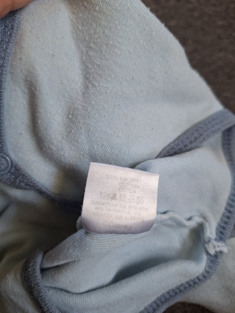 blauer Kurzarmbody Winnie Pooh & Tigger Baby 98/104